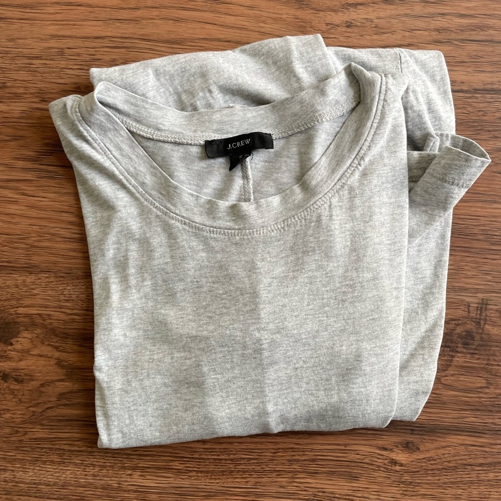J Crew cotton T shirt dress